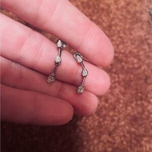 Kay’s White Gold Teardrop Earrings